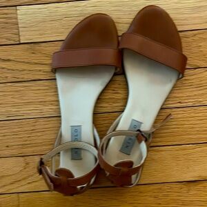Nisolo Serena leather ankle strap sandals size 38